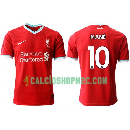 Liverpool Sadio Mane 10 Maglia Prima 2020/2021 Manica Corta